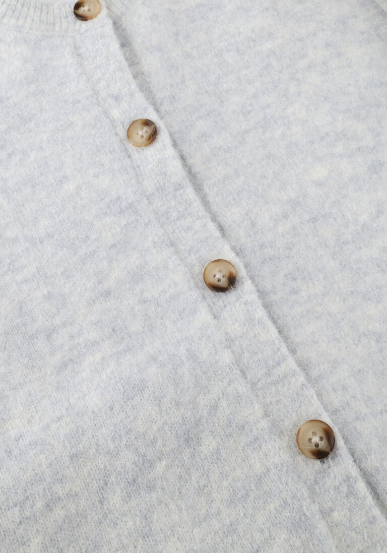 lichtblauwe knit-ted vest meg