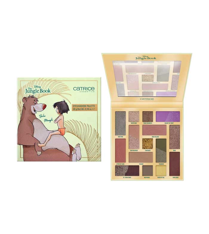 Catrice - *Disney The Jungle Book* - Paleta de Sombras - 010: Bare Necessities