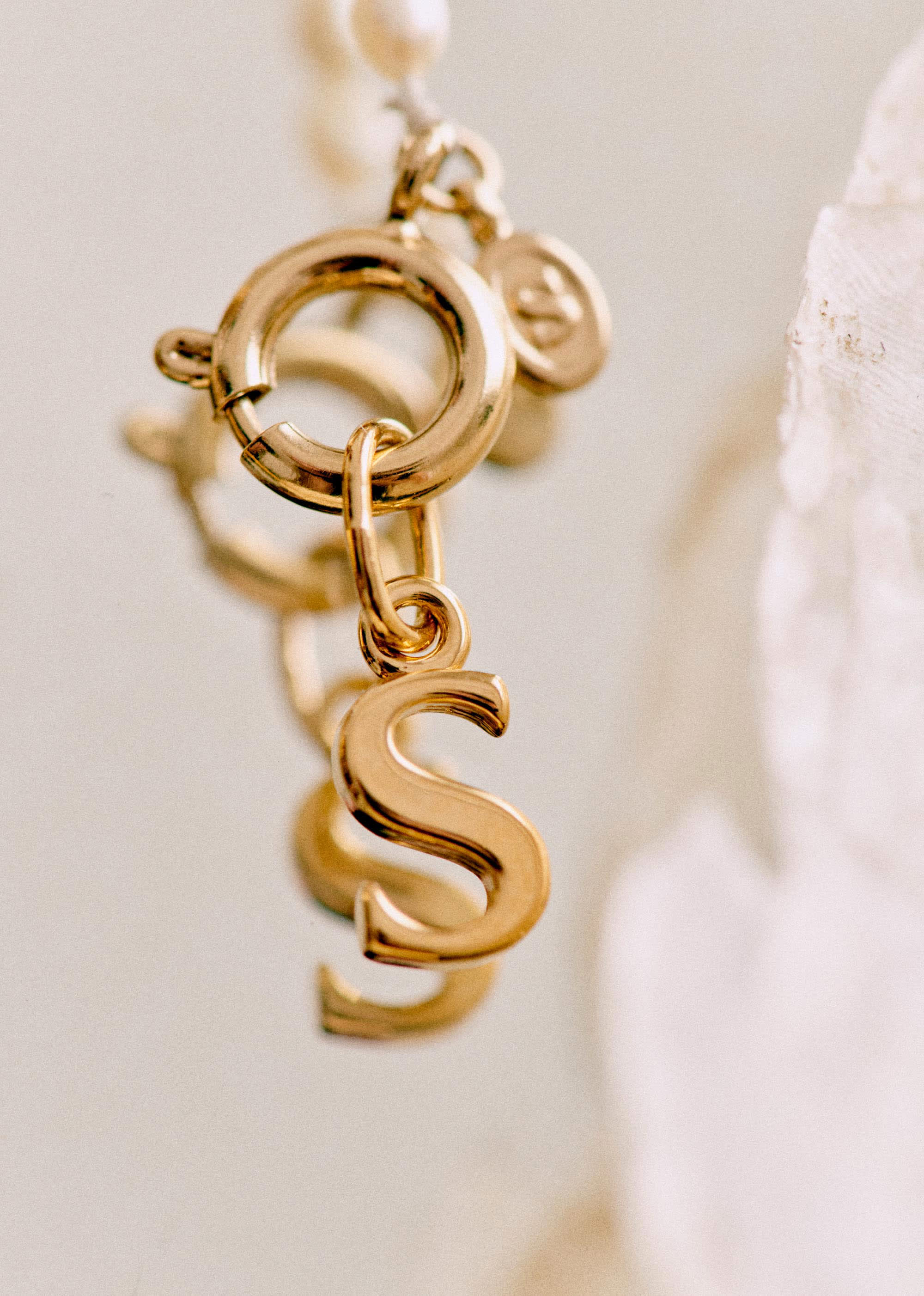 Charm Monica - Lettre S - E-SHOP/BIJOUX Colliers 5905828