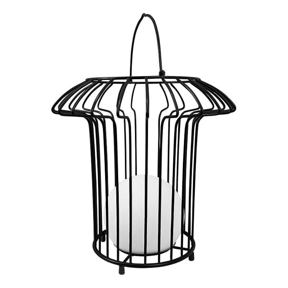 SOLCELLELAMPE DYBERG LARSEN BASKET SVART