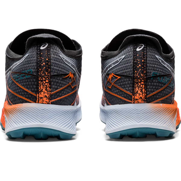 Chaussure trail ASICS FUJISPEED BLACK/NOVA ORANGE