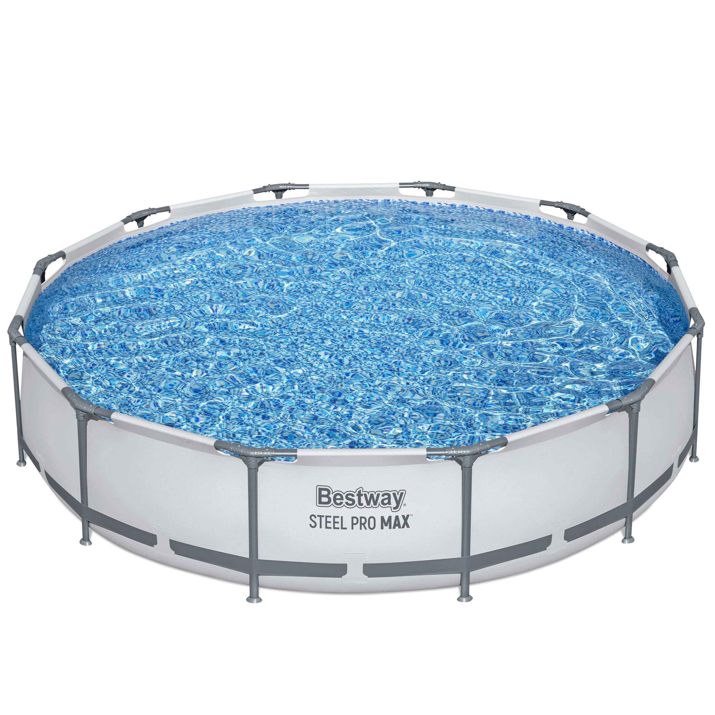 Bestway Pool Set hellgrau 366 x 76 cm
