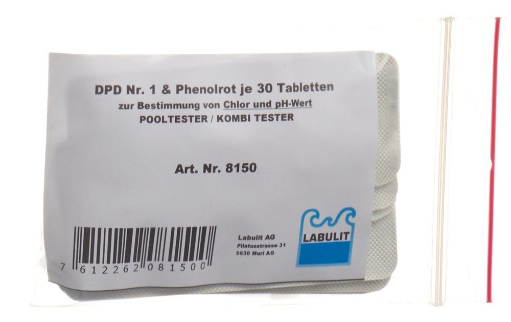 LABULIT Pool Tester refill (30 chlor 30 PH) 60 Stk