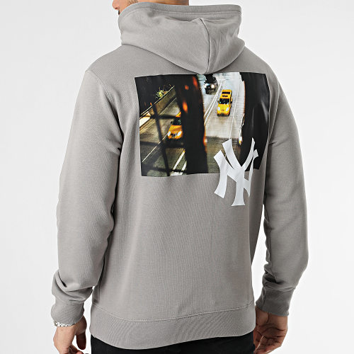 Sweat Capuche 218919 New York Yankees Gris