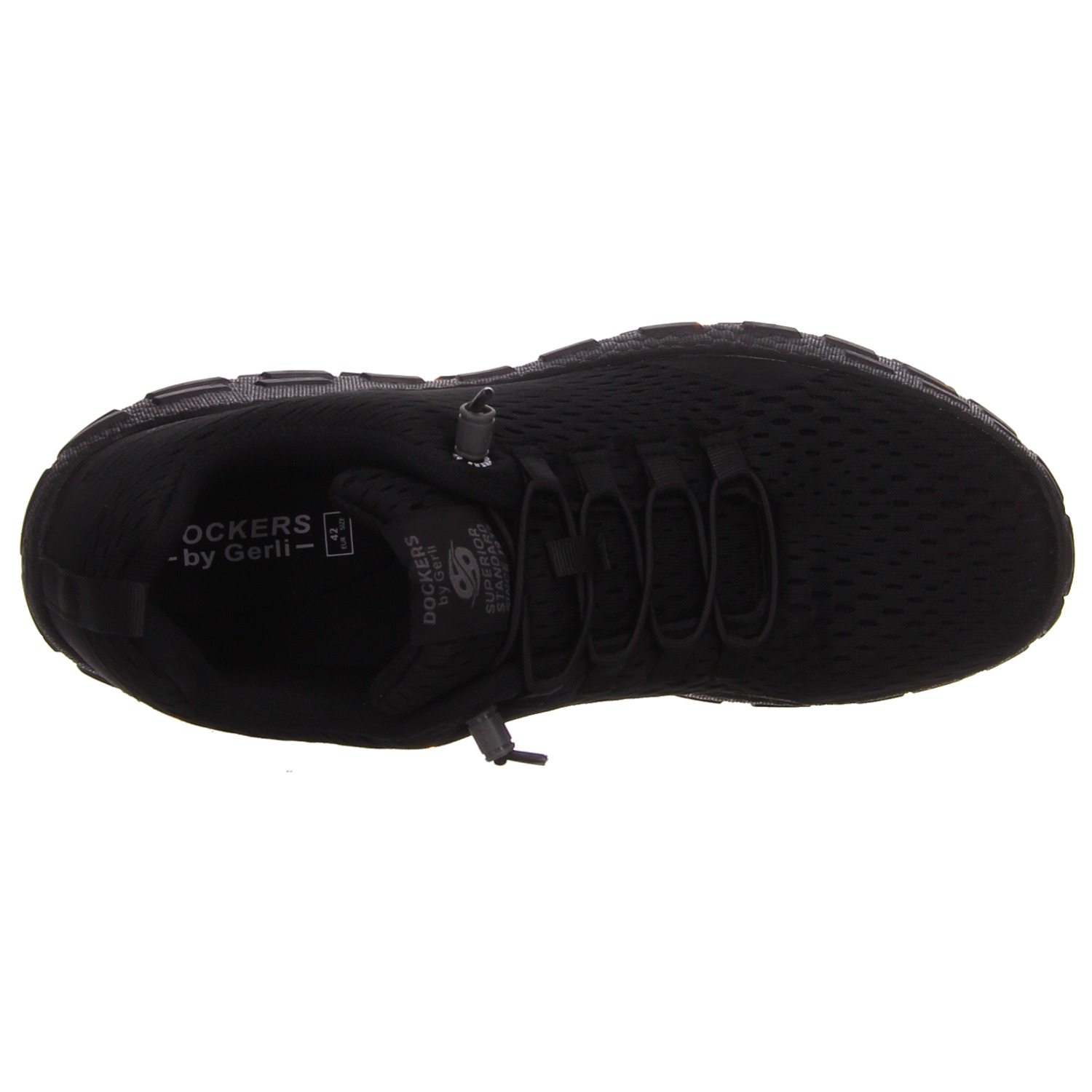 Dockers Schnürschuh schwarz schwarz
