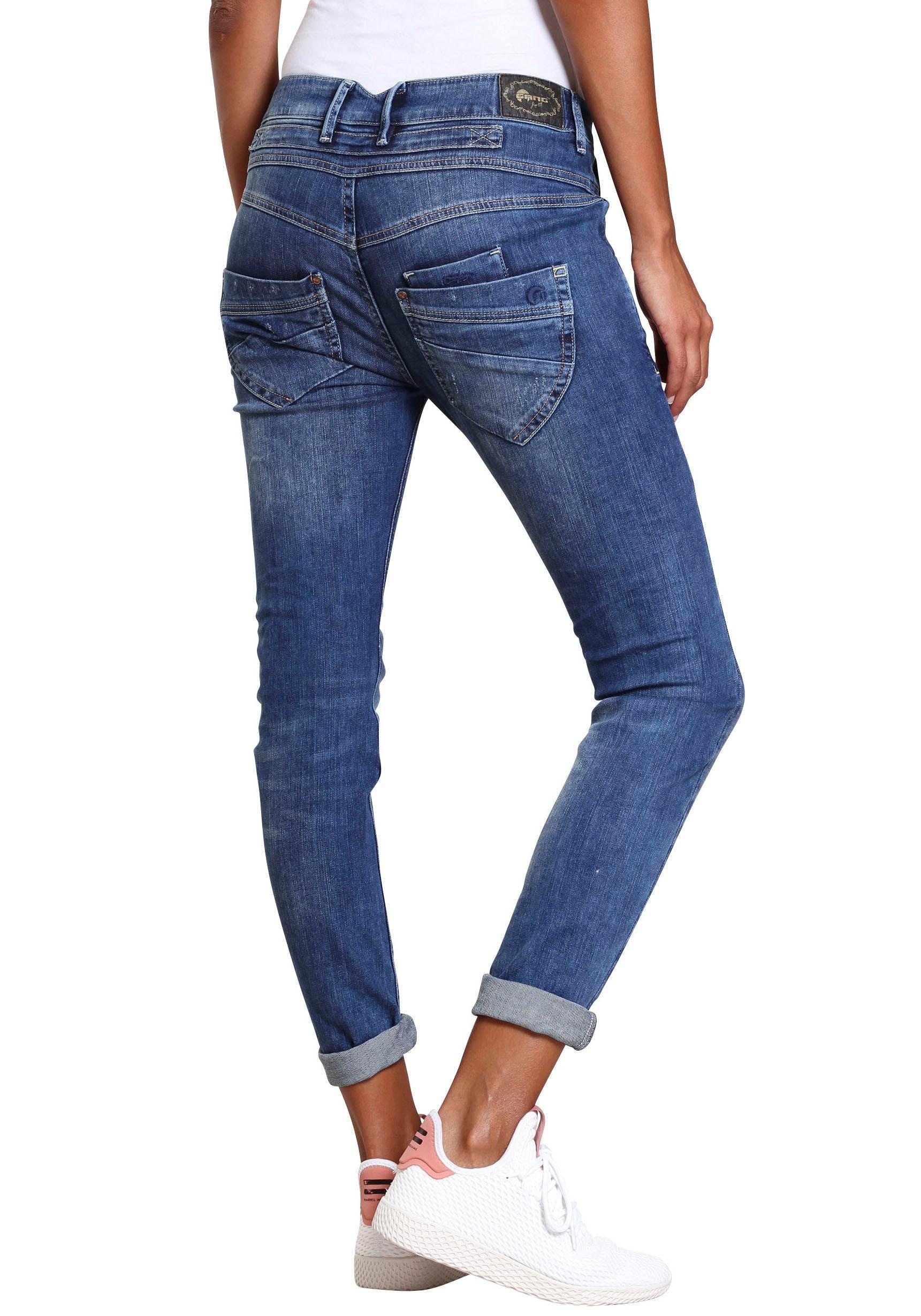 GANG Slim-fit-Jeans »94MARGE« mit besonderem 4-Knopf-Verschluss