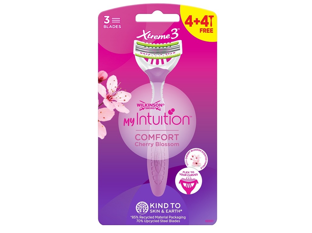 LÂMINA DESCARTÁVEL WILKINSON XTREME3 MY INTUITION 4 4UN