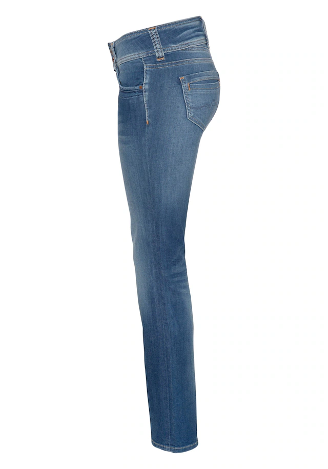 Pepe Jeans Straight-Jeans »GEN«, in Baumwoll-Qualtät mit geradem Bein und Doppel-Knopf-Bund