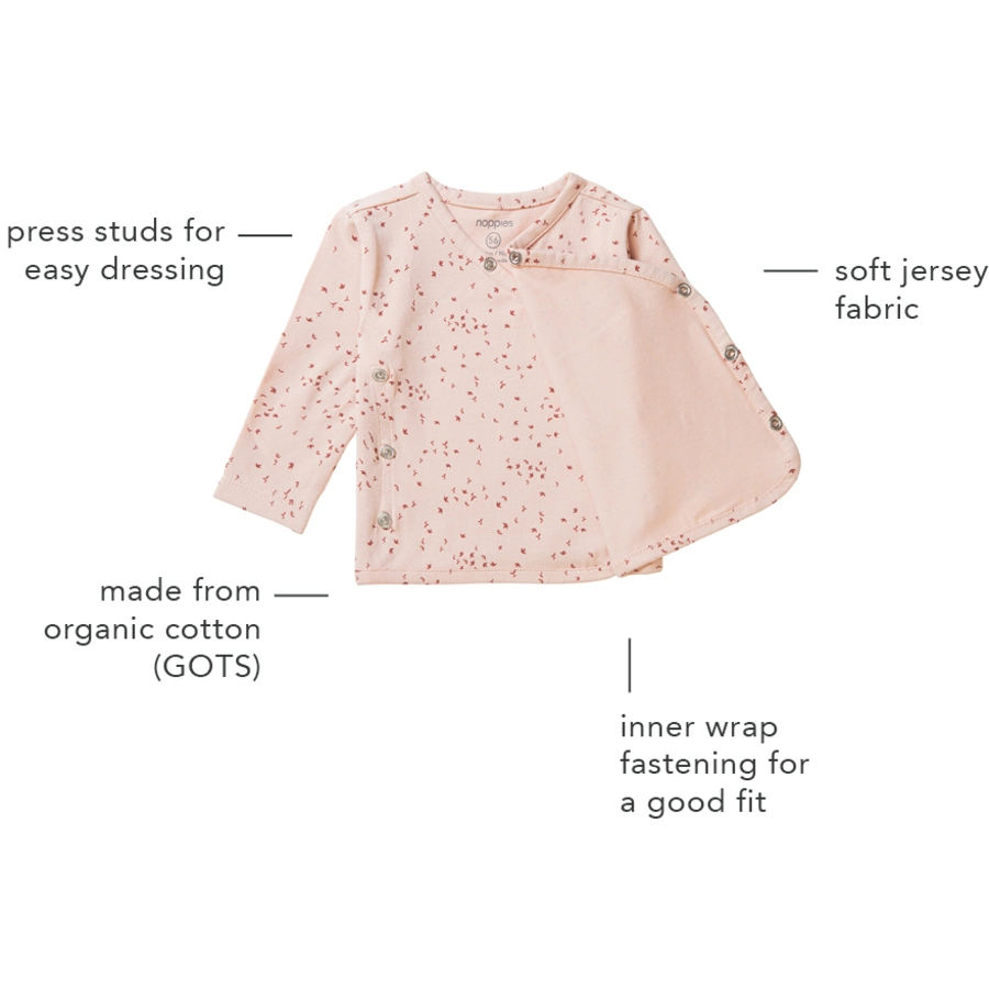 Noppies Langarmshirt Nantes Rose Smoke
