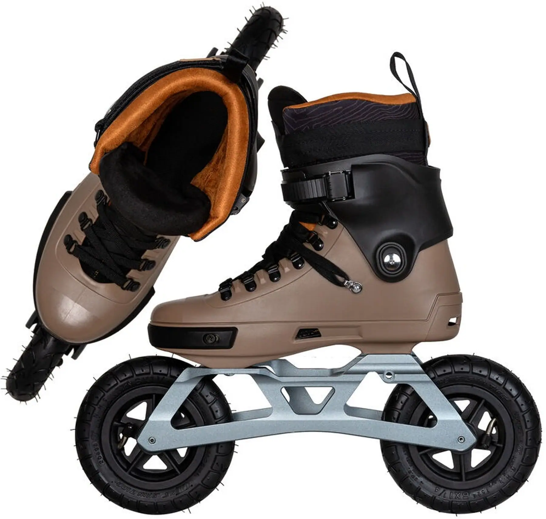 Powerslide Next Edge 150 Brown Off-road Inliners | SkatePro