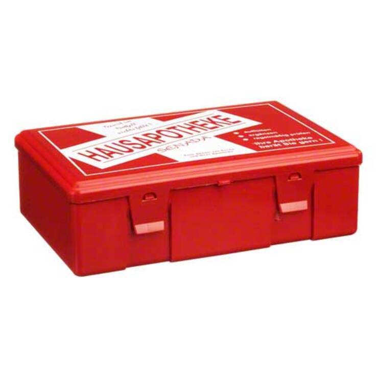 Senada Hausapotheke leer rot, 1 St
