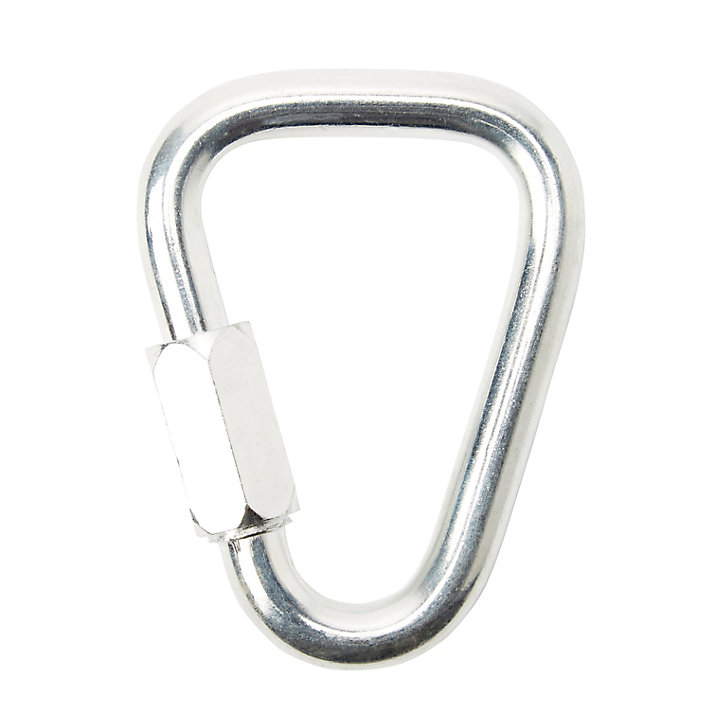 Maillon rapide delta en acier zingué ø12 mm