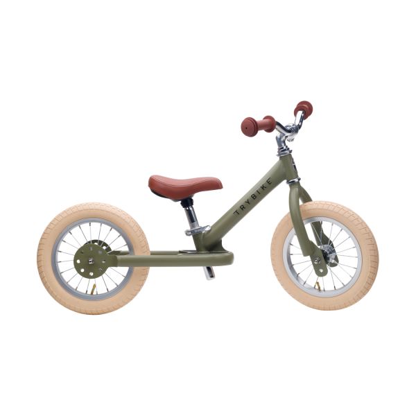 Trybike Steel Vintage Loopfiets - Red Matt
