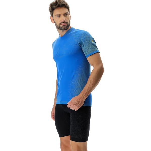 T-shirt running UYN MAN RUNNING EXCELERATION OW SHIRT LAPIS/LIME
