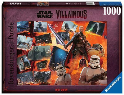 Ravensburger Star Wars Villainous Puslespill Moff Gideon 1000 Brikker
