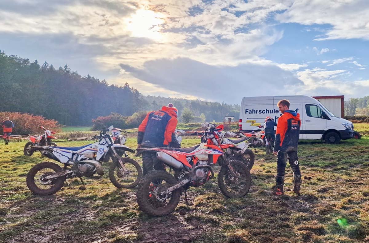 Offroad Motorrad Schnupperkurs Roth