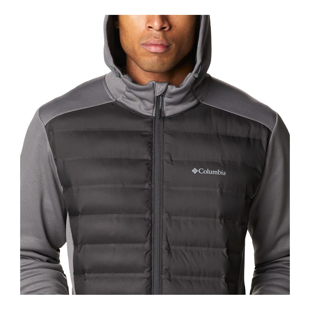 Columbia OUT-SHIELD HYBRID - Veste Homme city grey/shark