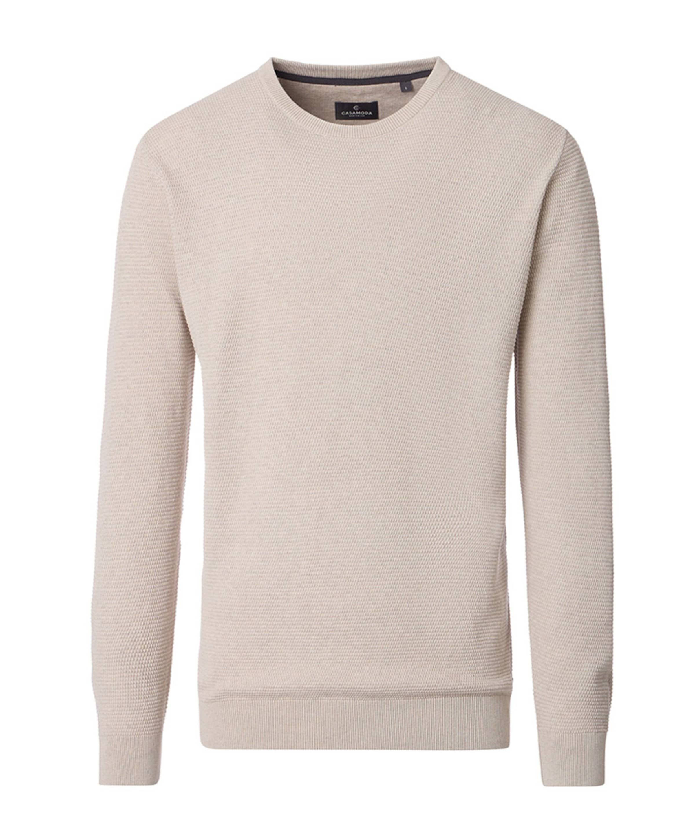 CASAMODA Heren trui beige