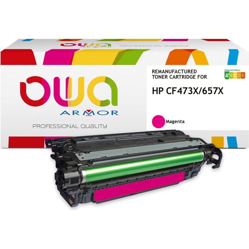 Toner remanufacturé OWA - haute capacité - pour HP CF471X