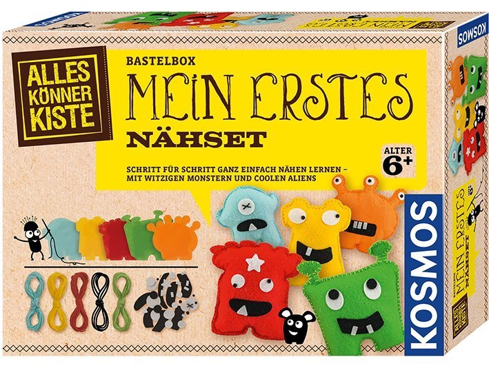 Kreativ-Set ALLESKÖNNERKISTE – MEIN ERSTES NÄHSET