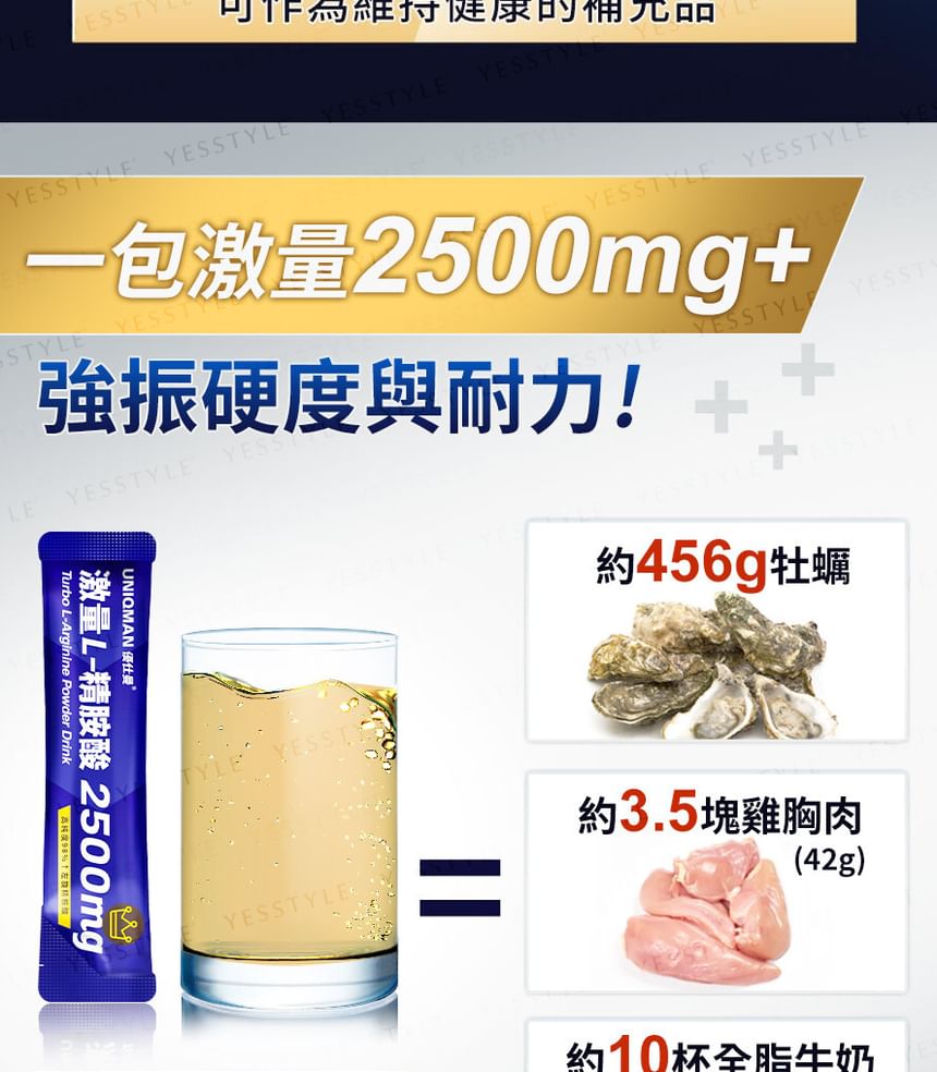 BHK's - Uniqman Turbo L-Arginine Poederdrank