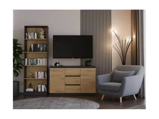 Malwa 2D3S Commode ANTRACITE ARTISAN