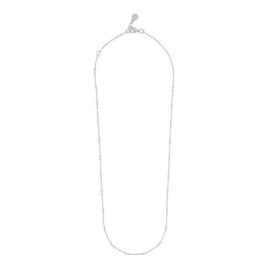 Snö Of Sweden Lise Small Necklace Plain Silver 45cm