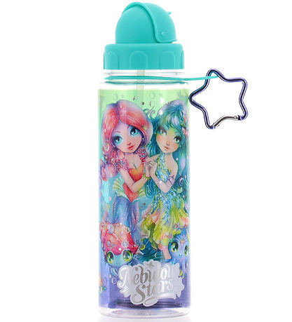 Nebulöse Sterne Trinkflasche - 650 ml - Tween Team - Türkis