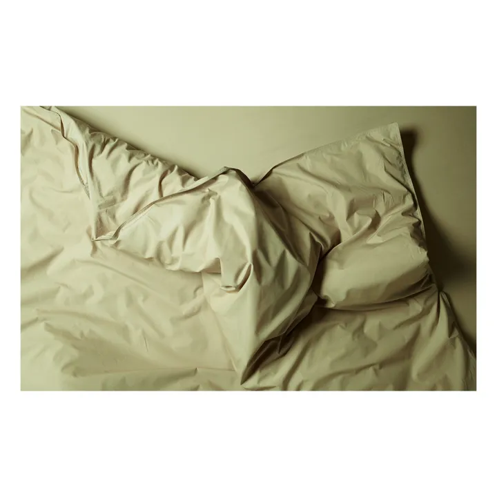 Suite 702 Housse de couette en percale organique | Vert pistache