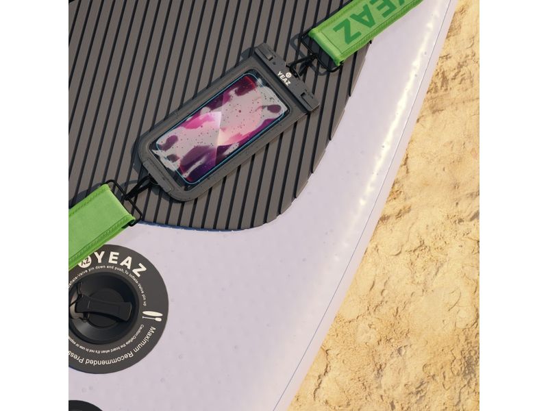 YEAZ Ocean Shot Phone Case Holder Schwarz/Grün Schutzhülle für Mobiltelefone