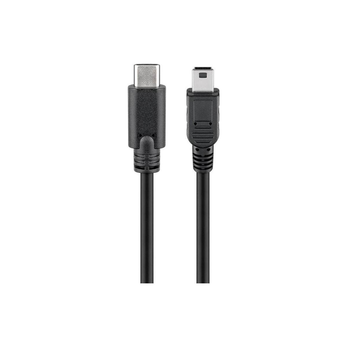 Goobay USB 2.0 høyhastighetskabel 0,5 m, svart
