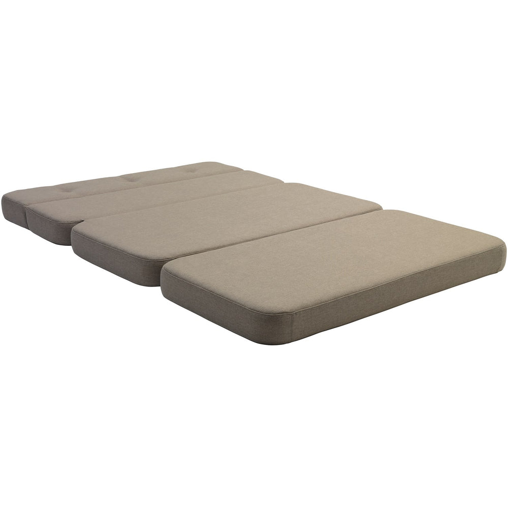 Køb by KlipKlap 3 Fold Sofa Sand With Sand KK XL Soft 140 Cm