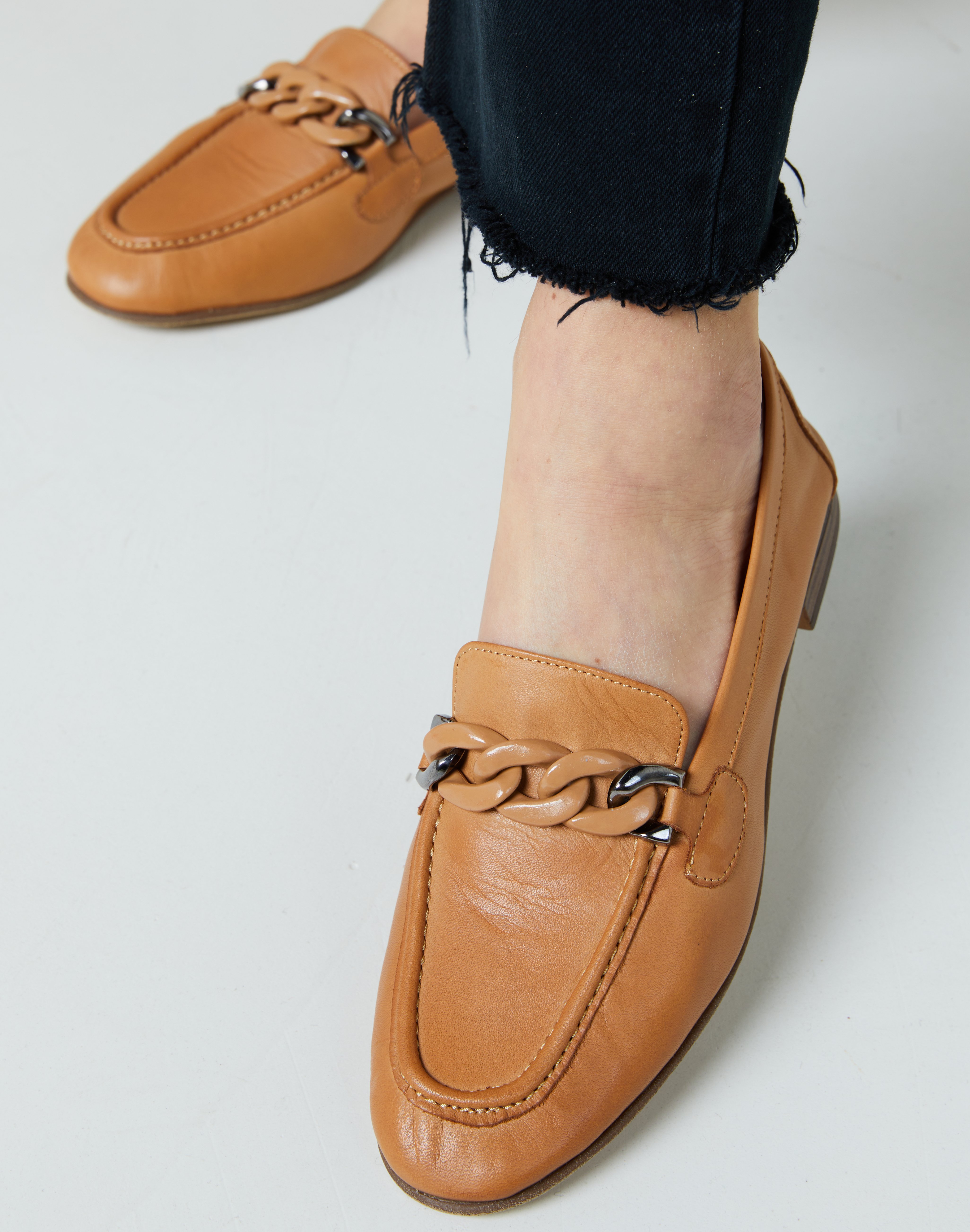 André - Mocassins IRENA Camel