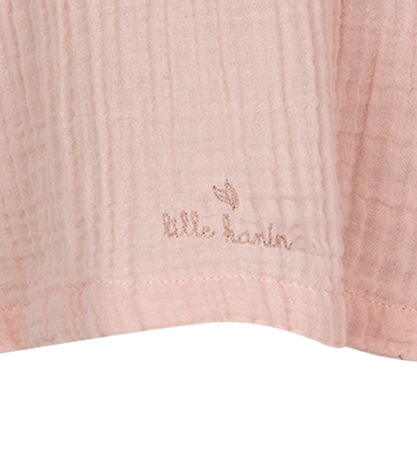 Lille Kanin Bådeponcho - Rose Smoke