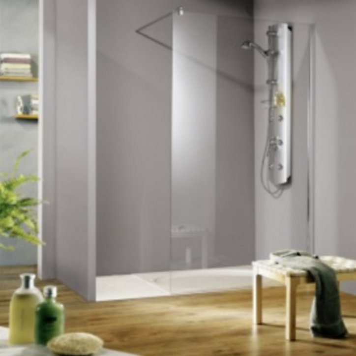 Paroi de douche verre sécurité transparent l.80 cm, Schulte Free