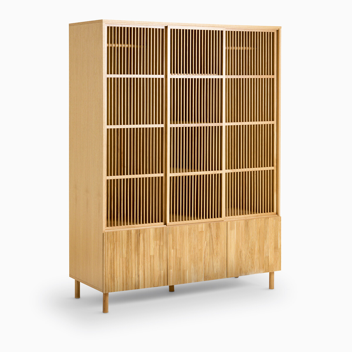 LA REDOUTE INTERIEURS<br>Armário de carvalho, 6 portas, Bilbao