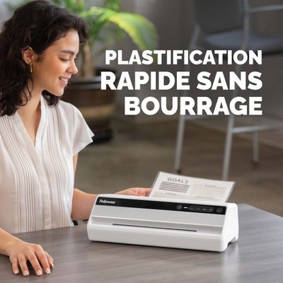 Fellowes Saturn A4 - Plastifieuse A4 - de 80 à 125 microns - à chaud et à froid
