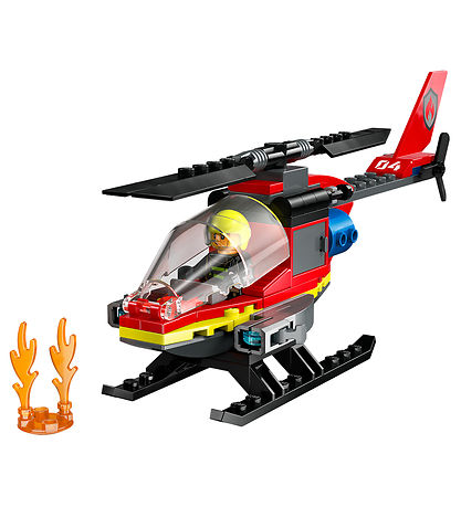 LEGO? City - Brandslukningshelikopter 60411 - 85 Dele