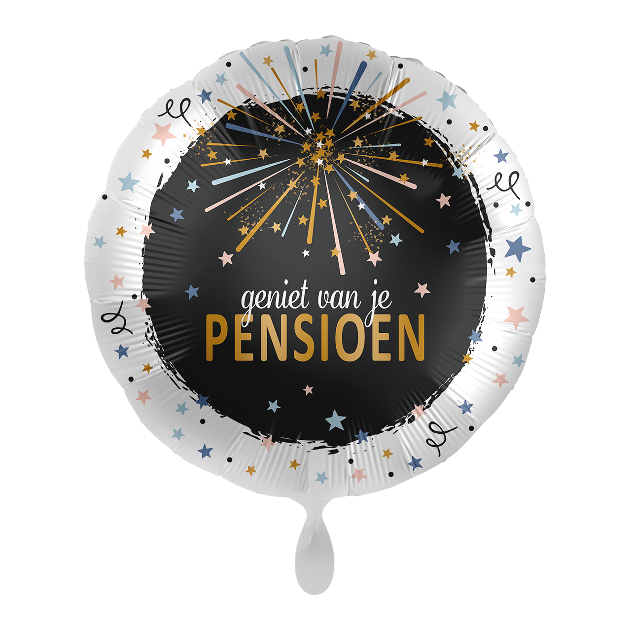 Helium Ballon Geniet van je Pensioen