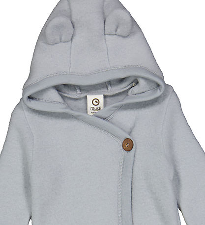 Müsli Fleeceanzug - Wolle - Wollig - Jasmin Blue