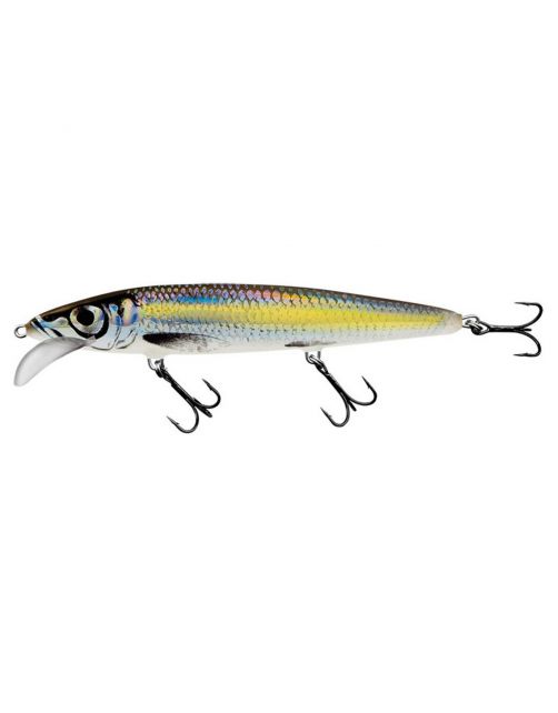Salmo Whacky 15 - Silver Chartreuse Shad - Plug -
