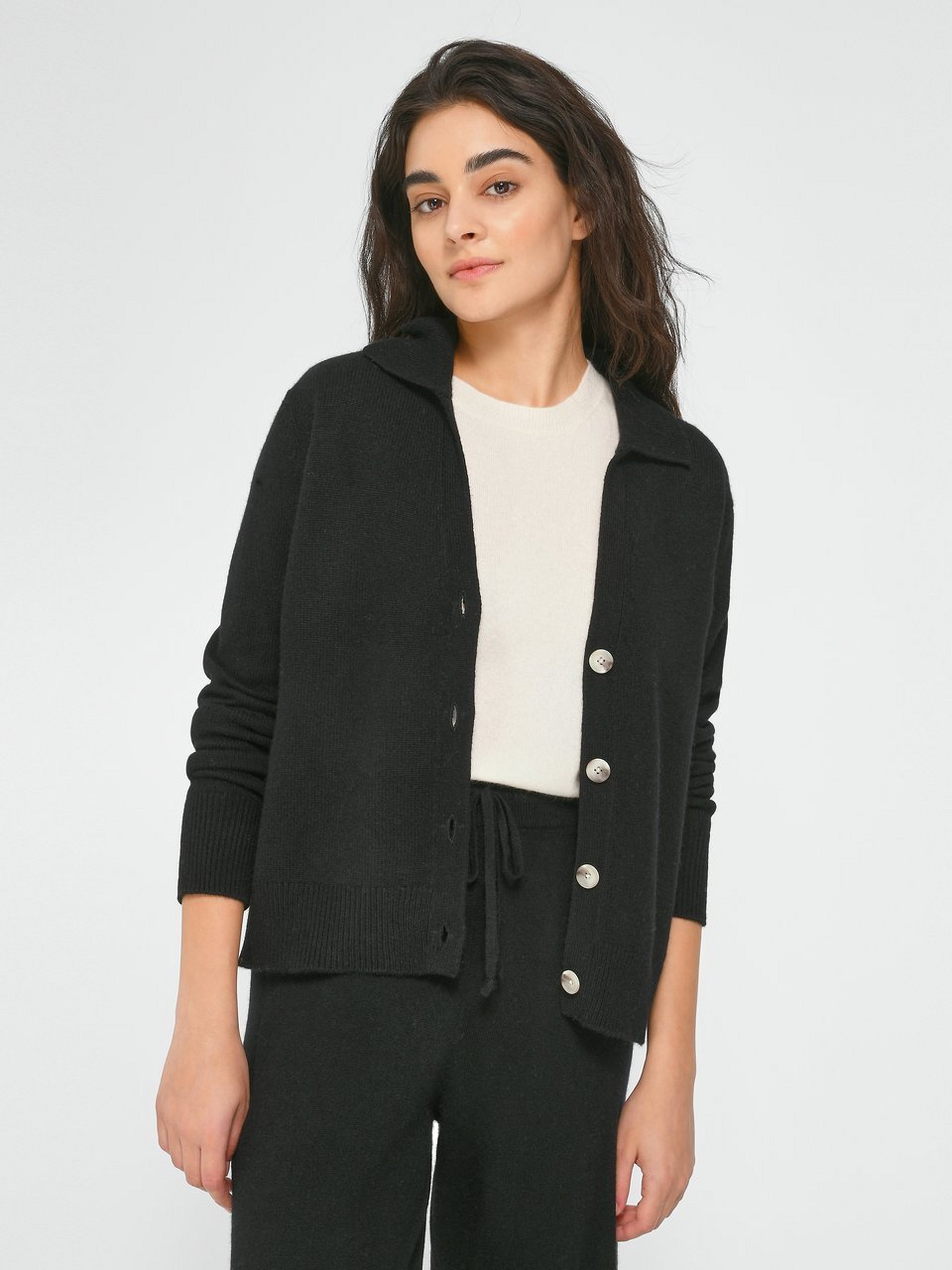 Strickjacke aus 100% Premium-Kaschmir