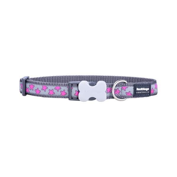 Hundehalsbånd Red Dingo On Cool 20-32 cm Rosa