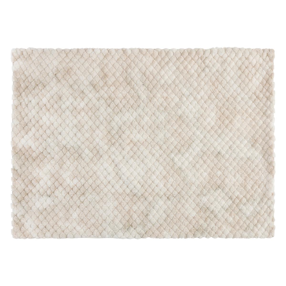 PLAID FOURRURE JACQUARD ADRIEL 120X160CM