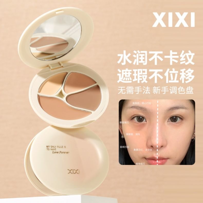 xixi - Lasting Makeup & Clear Four Color Concealer - (1-3)