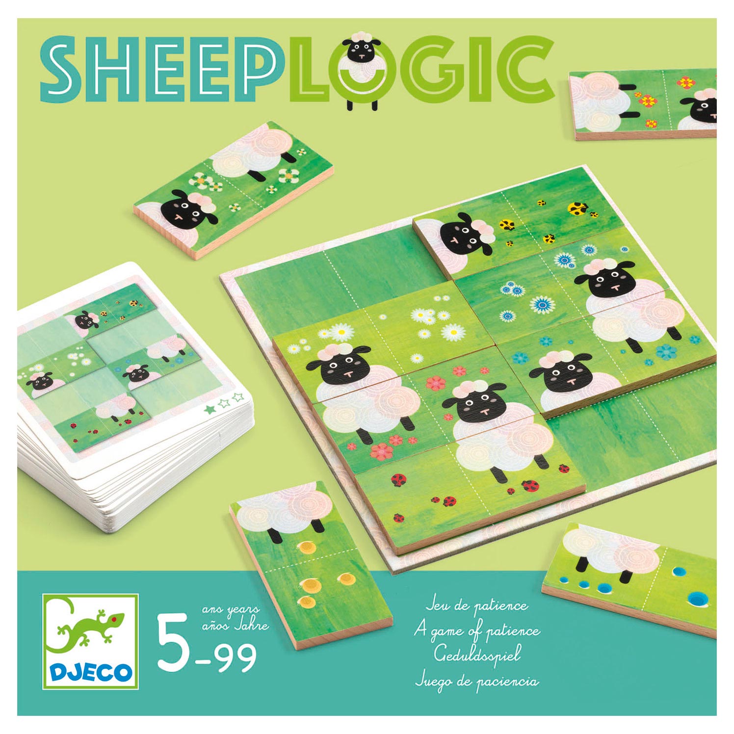 Djeco Schapen Domino, 40dlg.