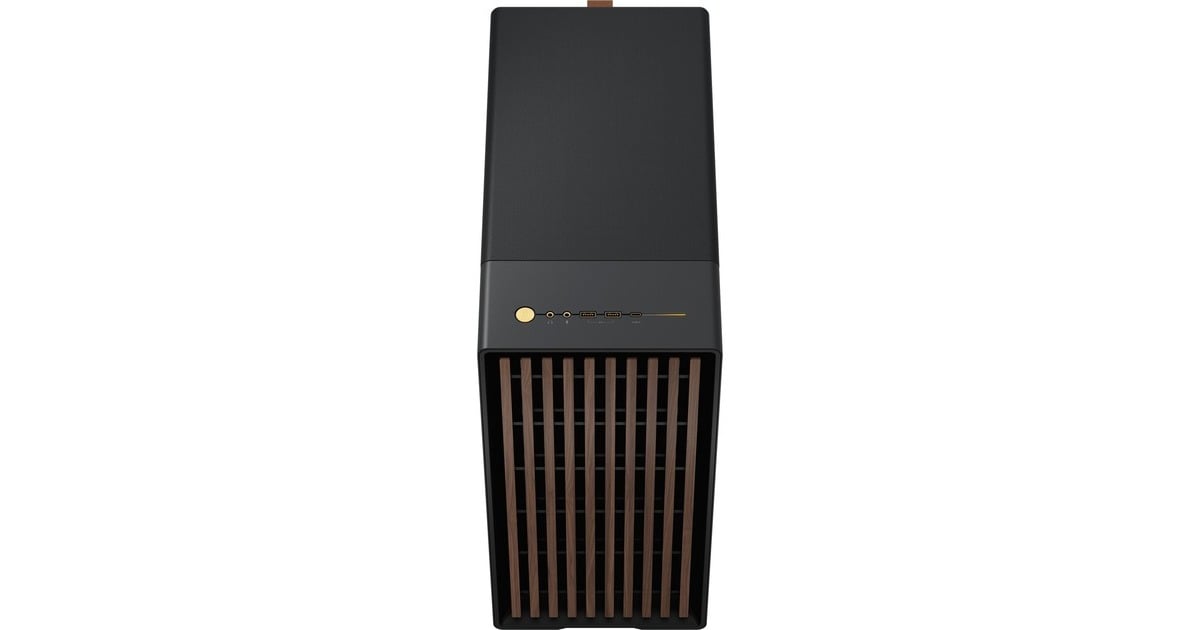 Fractal DesignNorth midi tower behuizing  (Zwart | 2x USB-A | 1x USB-C | Tempered Glass)