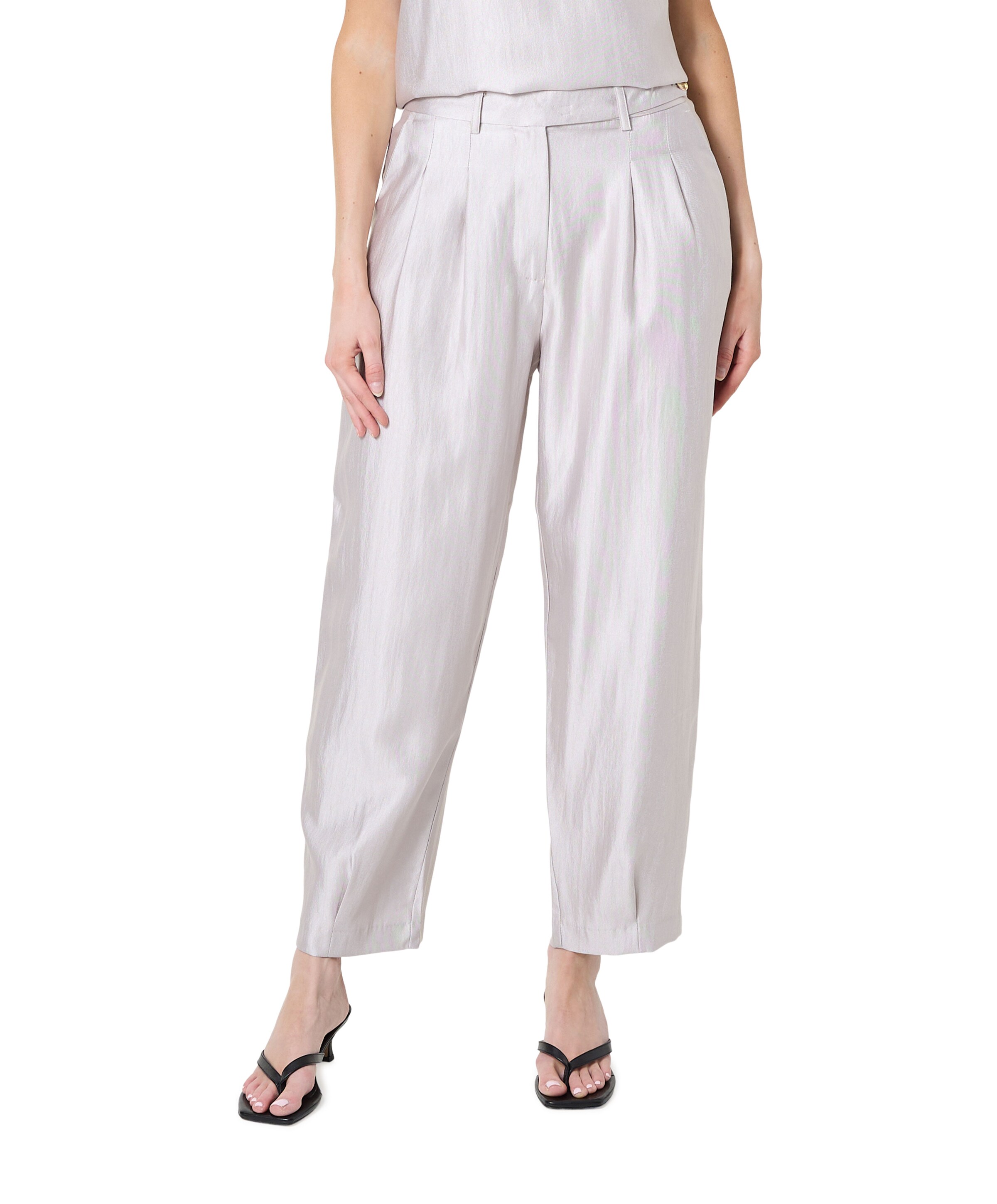 Aaiko NATALYA VIS 512 dames broek zilver