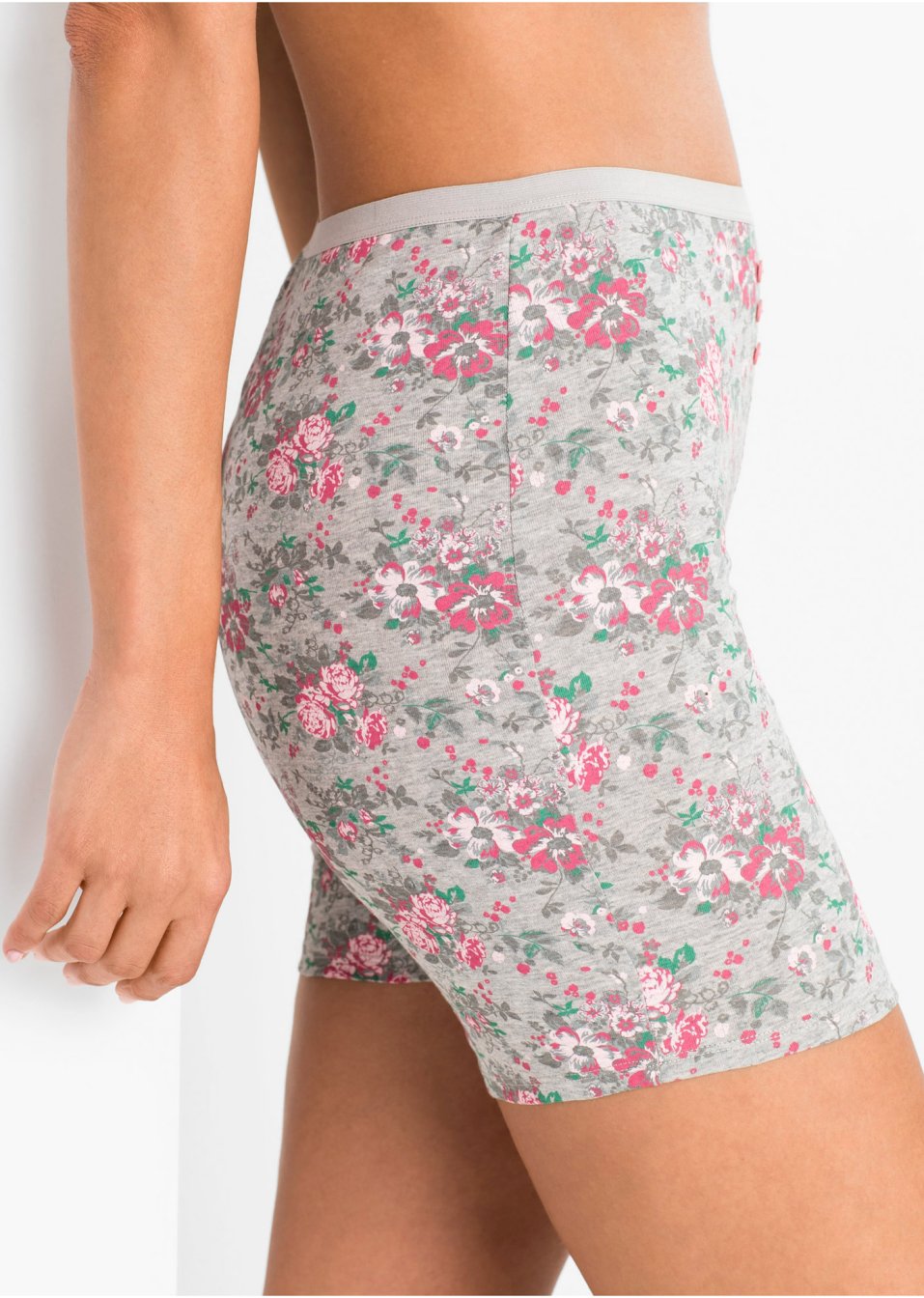 Lot de 4 boxers longs à taille haute