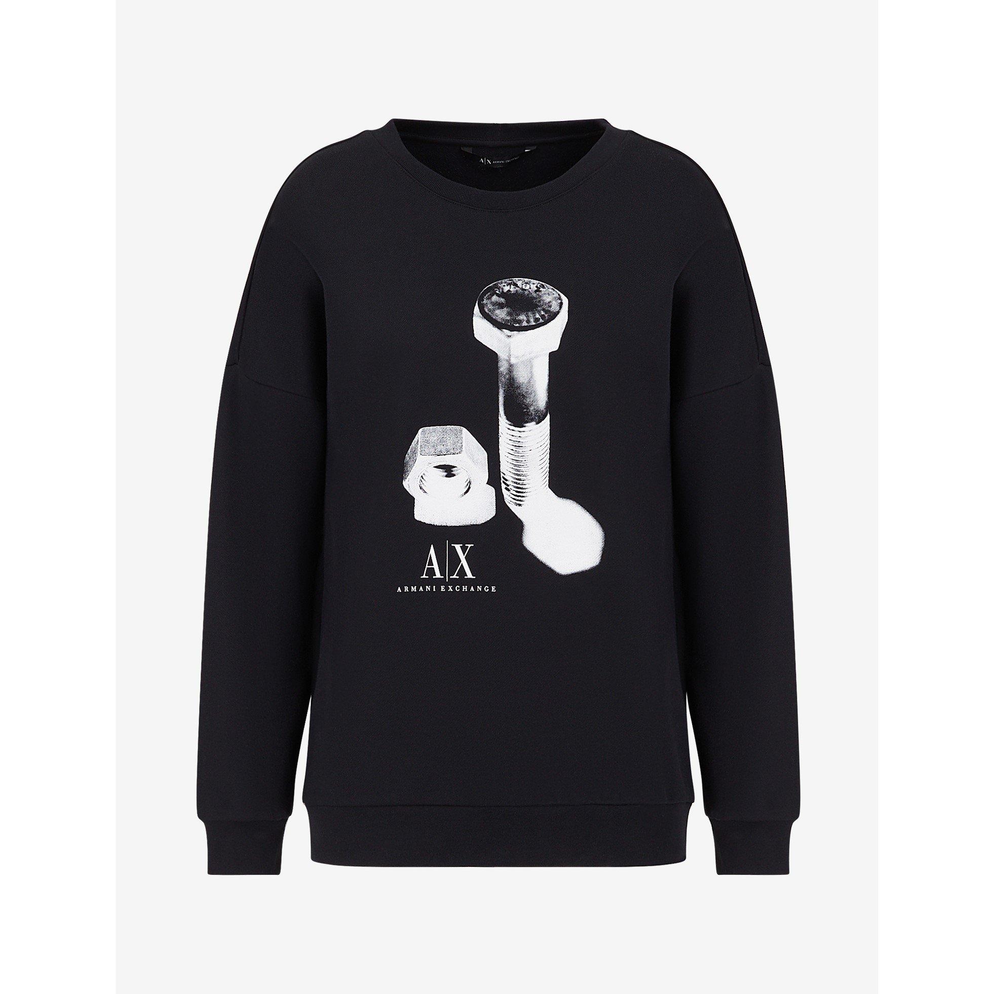 Armani Exchange Felpa Crewneck Jumper